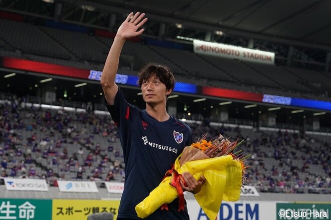 FC東京を去る室屋成 撮影:原悦生