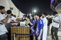 【サポーターアルバム】「横浜F・マリノス―アル・ナスル」サウジアラビア・ジェッダに約700人駆け付け、チームに声援送る！ 現地撮影66枚のサポーターPhotoの画像062