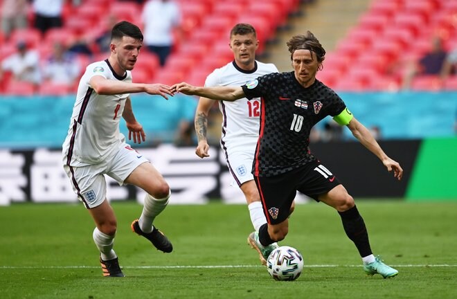 【EURO2020】イングランド対クロアチア(2)ラキティッチとマンジュキッチの抜けたチームでの役割の画像