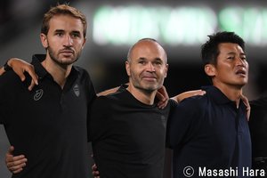 【J1分析】ヴィッセル神戸「大迫勇也の逆転弾」と試合後に登場のイニエスタ「キャプテンの立ち振る舞い」で目指す残留【ヴィッセル神戸ｖｓガンバ大阪】の画像
