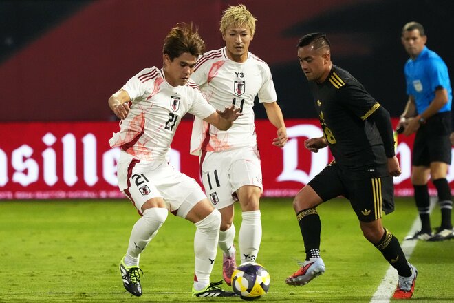 三笘薫との連携から久保建英がシュート、完璧な崩しから南野拓実がボレーも…スコアレスドロー！｢これまでとは違った強度の高い戦いができた｣と森保一監督が収穫を口にしたアメリカ遠征初戦【日本代表vsメキシコ代表】激闘PHOTOギャラリーの画像025