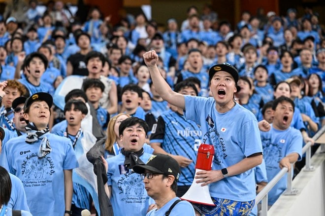 【サポーターアルバム(1)】3得点勝利でクラブ初アジア・ファイナリスト! ACLE準決勝に駆け付けた川崎サポーターの現地撮影70枚!「川崎フロンターレ―アル・ナスル」の画像