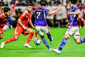 「今日のベストゴールはこれでしょ!!」GKから繋いで決めた日本代表の2点目に「崩しが素晴らしい」「歴代の日本代表ゴールの中でも5指に入る」と絶賛の声！ 最後は三笘がゴールの画像