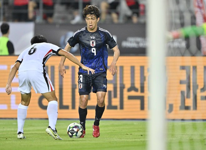 【試合アルバム】ヴィッセル神戸FW宮代大聖の代表デビューの試合写真58枚！川崎フロンターレから移籍して2年目での代表プレー写真「日本代表ー香港代表」の画像013