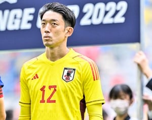 サッカー日本代表・権田修一が英紙が選ぶワールドカップ｢GKベスト5｣に選出! セーブ率｢84.2%｣で優勝＆準優勝GKとともに名を連ねるの画像