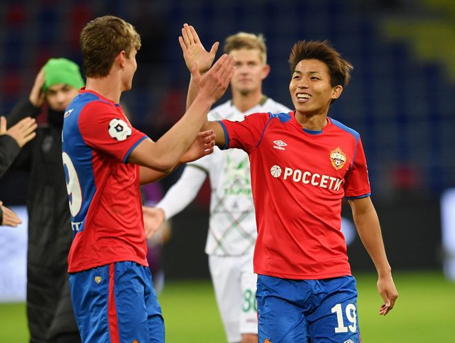 CSKAモスクワから期限付き移籍で仙台再加入を決めた西村 写真:アフロ