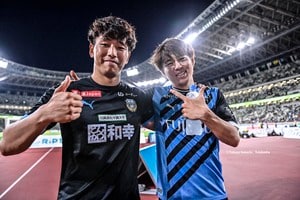 「トラップしたら彼はミスするので（笑）」川崎MF脇坂泰斗がアシストパスに込めた、後輩への優しさ。「優しくワンタッチで打てるようなボール」を出して勝利を導くの画像