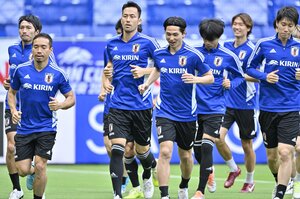 サッカー日本代表、キリンカップ決勝チュニジア代表戦｢スタメン発表｣!!遠藤航が4試合連続のスタメン、冨安健洋はベンチスタート…6月最終戦に森保一監督が送り出す｢11人のメンバー｣とは?【図表】の画像