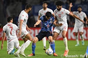 【日本代表考察】「チュニジアは遠藤航を狙っていた」「解決策になったのは後半から入った田中碧」【6月シリーズ総括の激論】(1)の画像