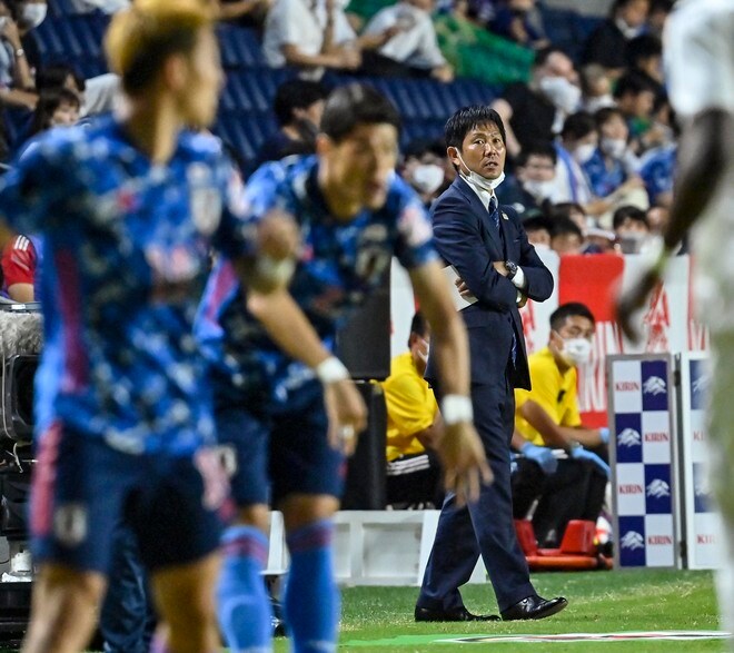 U-24日本代表、快勝！(3)田中碧の交代後に「森保監督がピッチに叫んだこと」の画像