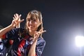 「超絶可愛い」「反則級の!?可愛さ…」J1昇格クラブのスタジアムMCを務める「人気女優の制服でのボールひざ乗せショット」が大反響！ グラビアにも挑戦するなど多彩な活躍を披露中 の画像004