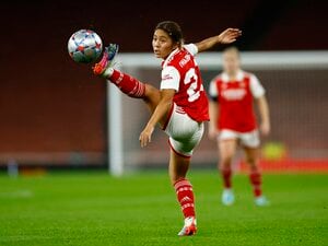 ｢最高｣! アーセナルFW岩渕真奈が｢初スタメンで初アシスト｣!! チャンピオンズリーグでなでしこジャパンエースが持ち味のドリブルでゴール演出 …本人も｢久しぶりに疲れました｣とコメントの画像