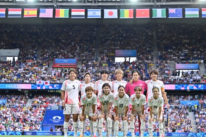 【パリ五輪・現地撮】なでしこジャパン、ブラジル代表戦の激闘フォトレポート……前半にPK失敗も、後半ATに熊谷紗希＆谷川萌々子の2発で逆転勝ちの画像067