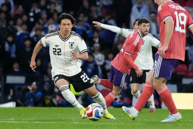 【現地写真100枚】伊東純也＆三笘薫の決勝弾から駆けつけた南野拓実＆遠藤航の姿まで！初招集、復活組、主力組も躍動！森保ジャパン｢英国遠征｣厳選ショットの画像027