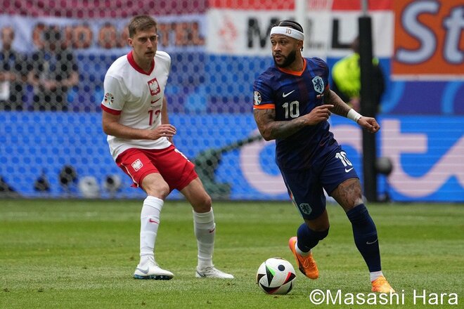 【UEFA　EURO2024現地撮】究極のCBファン・ダイク率いるオランダが天才レヴァンドフスキを欠くポーランドに逆転！98年以来の優勝へ【ポーランド代表vsオランダ代表 2024年6月16日22:00キックオフ】PHOTOギャラリーの画像004