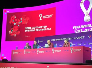 「カタール対エクアドル」ワールドカップ開幕戦で初登場する新技術とは？ 【カタール現地ルポ“計25大会出場”ジャーナリストのW杯】の画像