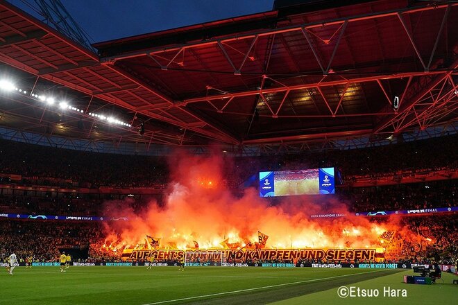 現地撮【UEFAチャンピオンズリーグ決勝】カメラマンが見た｢白い巨人のリアル｣と｢スタジアムの異様｣　R・マドリードがドルトムントを破って15回目の欧州制覇の画像004