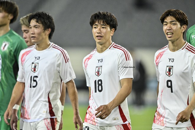 【山田新アルバム】川崎フロンターレFW山田新の中国戦での写真19枚！ 日本代表2ndユニフォームを着用した貴重姿「日本代表ー中国代表」の画像002