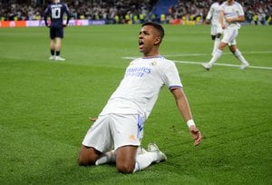 「世紀の大逆転劇」レアル・マドリードFWが「途中出場から2得点」でマンC撃破に大貢献!「90分・91分」に決めた連続ゴールが「CL決勝」へと導く!【動画】の画像