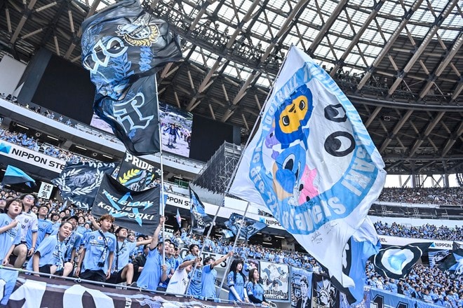 【サポーターアルバム】ACLE準優勝後初の国内試合に駆け付けた川崎フロンターレのサポーター写真80枚！ 国立を青く染め上げる「鹿島アントラーズー川崎フロンターレ」の画像050