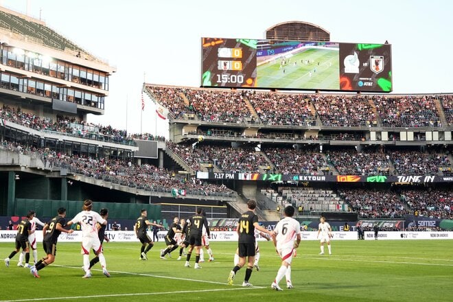三笘薫との連携から久保建英がシュート、完璧な崩しから南野拓実がボレーも…スコアレスドロー！｢これまでとは違った強度の高い戦いができた｣と森保一監督が収穫を口にしたアメリカ遠征初戦【日本代表vsメキシコ代表】激闘PHOTOギャラリーの画像006