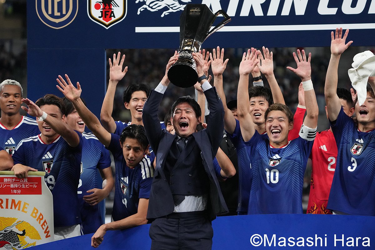 森保ジャパンが優勝！ 圧巻の上田綺世が4戦4発目で先制ゴール＆堂安律