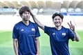 U23日本代表がパリ五輪の初戦・パラグアイ戦に向け前日練習！ DF鈴木海音が練習中に突如発した“大きなかけ声”でチームは明るい空気に…スタッフからも「いいね！」と好評の画像012