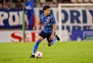 サッカー日本代表・相馬勇紀初ゴール飾るも「もう少しスピードを上げていいコースに蹴りたかった」【日本代表vs香港代表】原悦生PHOTOギャラリー「サッカー遠近」の画像