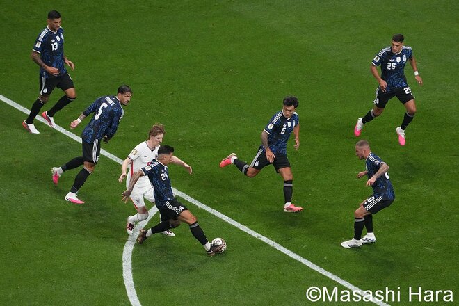 劇的決着！メッシの2アシストでアルゼンチンが決勝進出！イングランドはトゥヘルの決断で守備一辺倒に…準決勝を現地撮り！【アルゼンチン代表vsイングランド代表】激闘PHOTOギャラリーの画像003