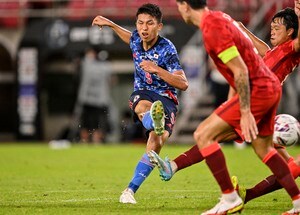 サッカー日本代表、ゴールラッシュで香港代表に6発大勝!! 西村拓真、町野修斗、相馬勇紀が2ゴール! ｢A代表デビュー組｣が大活躍でE-1選手権｢白星発進｣【動画】の画像