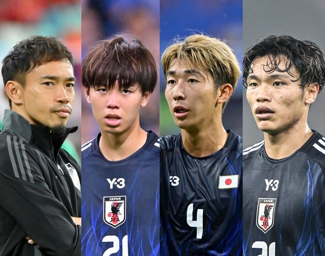 【ガチメンバーで8大会連続W杯へ。日本代表、3月最終予選メンバー考察(2)】手薄な守備陣は板倉を軸に伊藤、瀬古でスタートか？　第2戦で旗手、高井、長友、関根ら出番の少ない面々に出番もの画像