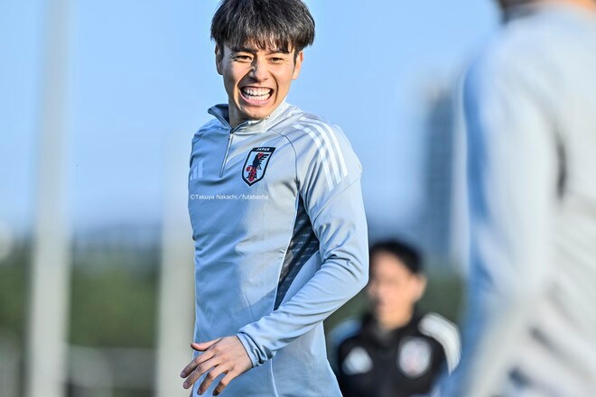 【試合アルバム】「サッカー日本代表練習」大勢のサポーターの前で公開練習！ サウジアラビア戦へ向けミニゲームなど実施「中地拓也 撮影写真」の画像008