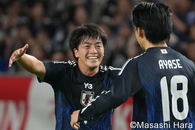 伊東純也と中村敬斗の両WBが縦への推進力を発揮も…｢痛かった｣久保建英の不在！ワントップ候補2人のゴールで引き分けて王国ブラジルとの一戦へ【日本代表vsパラグアイ代表】激闘PHOTOギャラリーの画像009