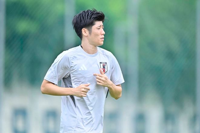 【サンフレッチェ広島「E-1」アルバム】J1広島に所属する日本代表5選手の13日＆14日の練習写真46枚！ジャーメイン良、中村草太、川辺駿、田中聡、荒木隼人、大迫敬介の現地写真の画像013