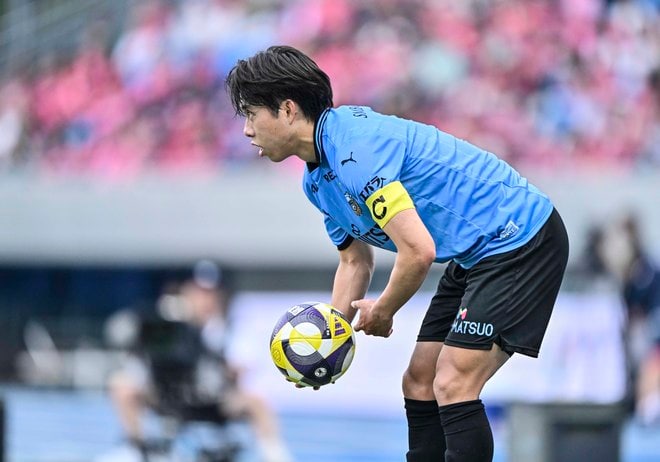 【川崎・佐々木旭が見せる特大級の進化。ピッチを攻守で圧倒できる理由とは(3)】「別人かのような幸大になってしまった」と語る高井幸大の変化も刺激に、「もっとやらなきゃいけない」と見据えるものの画像005