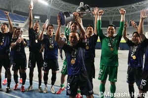 実現した｢町田ゼルビア｣対決、E-1最強｢ホットライン｣で先制、ホーム韓国を｢上回った｣応援の熱量、我慢の末の｢歓喜の瞬間｣と森保監督が｢観客に伝えた｣メッセージ！【日本代表vs韓国代表】激闘PHOTOギャラリーの画像