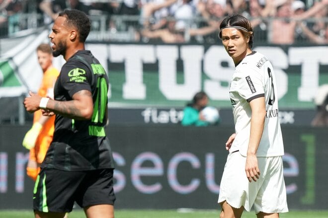 サッカー日本代表DF板倉滉に下された｢厳しい採点｣に異議アリ！　20歳FW福田師王は与えられた短い時間に全集中も…｢難しい今後｣【ボルシアMG vs ヴォルフスブルク】PHOTOギャラリーの画像003