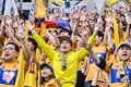 【仙台サポーターアルバム(1)】千葉戦に2000人が駆け付けたベガルタ仙台のサポーター写真99枚！ 雨中で声援鳴り響かせた「ジェフユナイテッド千葉ーベガルタ仙台」の画像028
