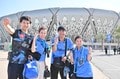 【サポーターアルバム】川崎のアジア王者を願って、ACLE決勝直前にスタジアム前で撮影した83枚のサポーター写真！ 「アル・アハリー川崎フロンターレ」の画像011