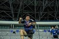 【試合アルバム】川崎フロンターレFW山田新の代表デビュー48枚の試合写真！ 韓国・龍仁で日本代表ユニフォームを着用したプレー写真「日本代表ー香港代表」の画像035