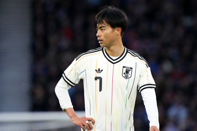 【現地写真100枚】伊東純也＆三笘薫の決勝弾から駆けつけた南野拓実＆遠藤航の姿まで！初招集、復活組、主力組も躍動！森保ジャパン｢英国遠征｣厳選ショットの画像020