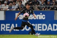 ｢マジで久保建英みたいやな｣G大阪の22歳天才レフティーの“復帰初ゴール”に称賛！ 巧みなカットインからの左足ニアぶち抜き弾に｢これはかなり化けそうな予感！｣