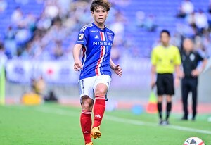「90分の“前半”が終わっただけ」横浜FM永戸勝也が話す、浦和戦勝利後の心構え。「試合終了の笛が鳴った時に、そこで勝っていればいい」とすでに見据える2ndレグの画像