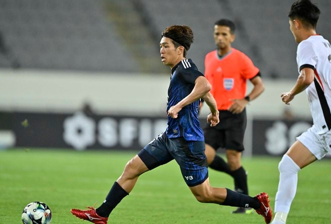 【試合アルバム】ヴィッセル神戸FW宮代大聖の代表デビューの試合写真58枚！川崎フロンターレから移籍して2年目での代表プレー写真「日本代表ー香港代表」の画像004