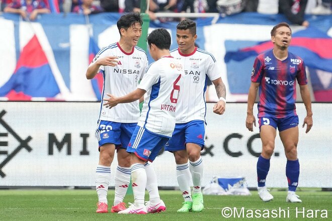 長友佑都のゴールでFC東京がマリノスに追いついた！　 PHOTOギャラリー【明治安田J1リーグ 第15節 FC東京vs横浜F･マリノス 2024年5月19日 15:03キックオフ】の画像002