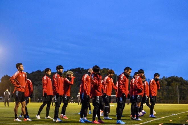 全選手そろったサッカー日本代表森保JAPANが非公開練習！ W杯最終予選を目前に“最後の5人”も合流の画像001