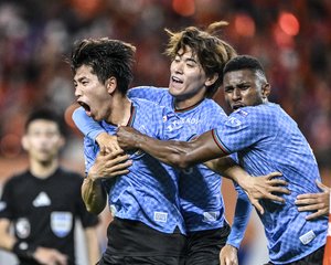 【J1川崎が新潟戦で見せた闘志の裏側(2)】小林悠が悔やんだ、山田新にリードした状態でゲームを渡せなかったこと……「あいつがこれからのフロンターレを引っ張っていってほしい」の画像