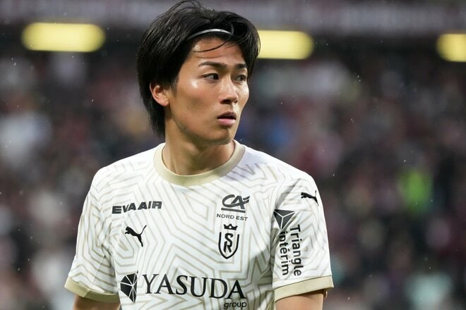 ｢珍しくブチギレ｣サッカー日本代表・中村敬斗｢封じられた｣勝利の方程式と伊東純也級｢最高クロス｣の供給者、最強パリSG戦で起こす｢3試合連続｣の奇跡【メスvsスタッド・ランス】中村敬斗PHOTOギャラリー15連写の画像008