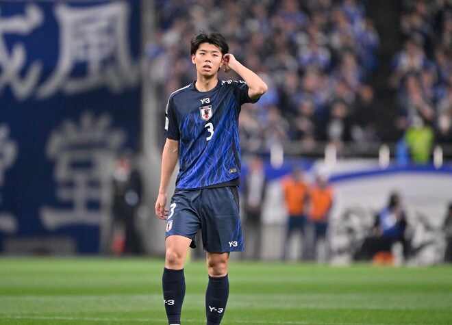 【試合アルバム】「サッカー日本代表―サウジアラビア代表」先発メンバー６人変更で挑むも5バック崩せず……20歳DF高井幸大が先発の一戦「中地拓也 撮影写真」の画像011
