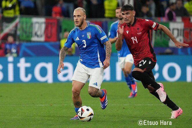 【UEFA　EURO2024現地撮】アルバニアが｢開始23秒｣EURO最速ゴールも…前回大会の王者イタリアが逆転勝利【イタリア代表vsアルバニア代表】原悦生PHOTOギャラリー｢サッカー遠近｣の画像010